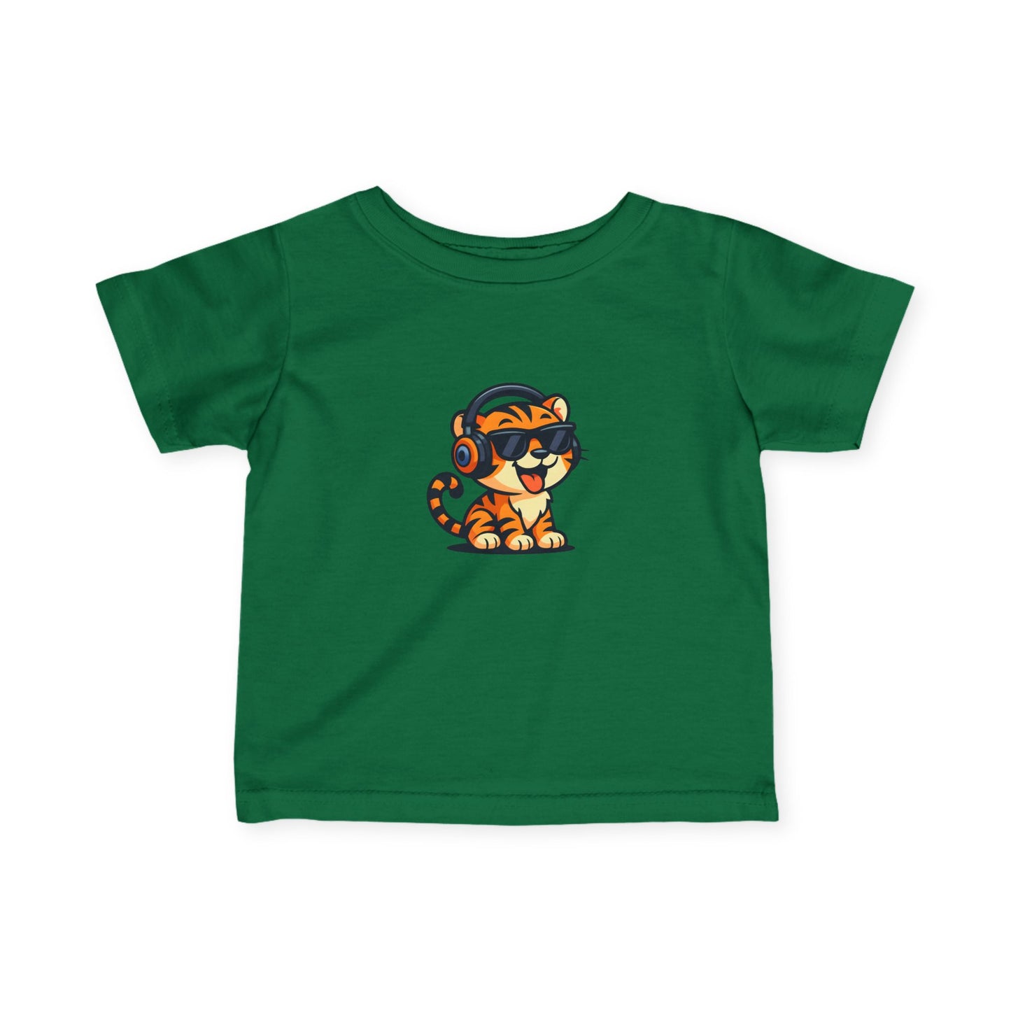 Cool Tiger Infant Tee, Cute Baby Shirt, Trendy Toddler Outfit, Unique Gift for New Parents, Stylish Babywear