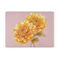 Floral Elegance Glass Cutting Board - Perfect Kitchen Decor, Gift for Bakers, Mother's Day, Housewarming, and Floral Lovers