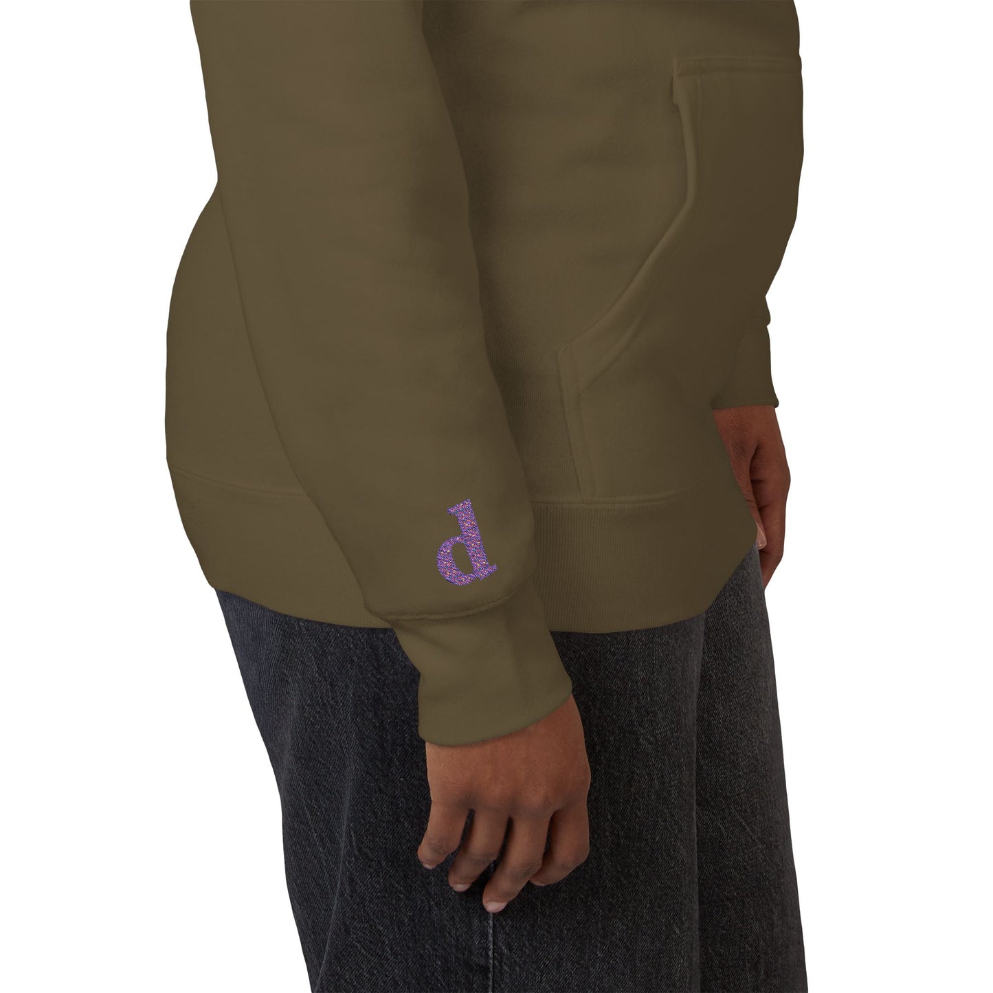 Floral Initial Unisex Fleece Hoodie | Cozy Casual Wear, Gifts for Her, Monogrammed Hooded Sweatshirt, Fall Fashion, Birthday Present