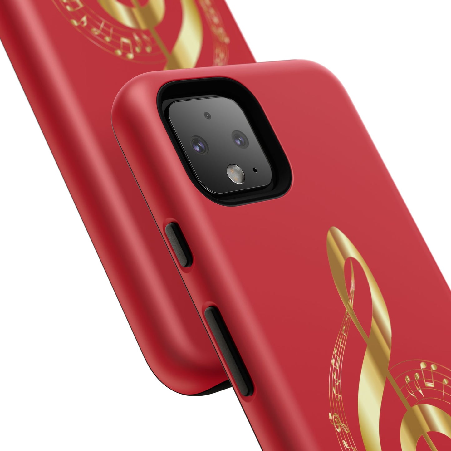 Tough Cases - Red Musical Note