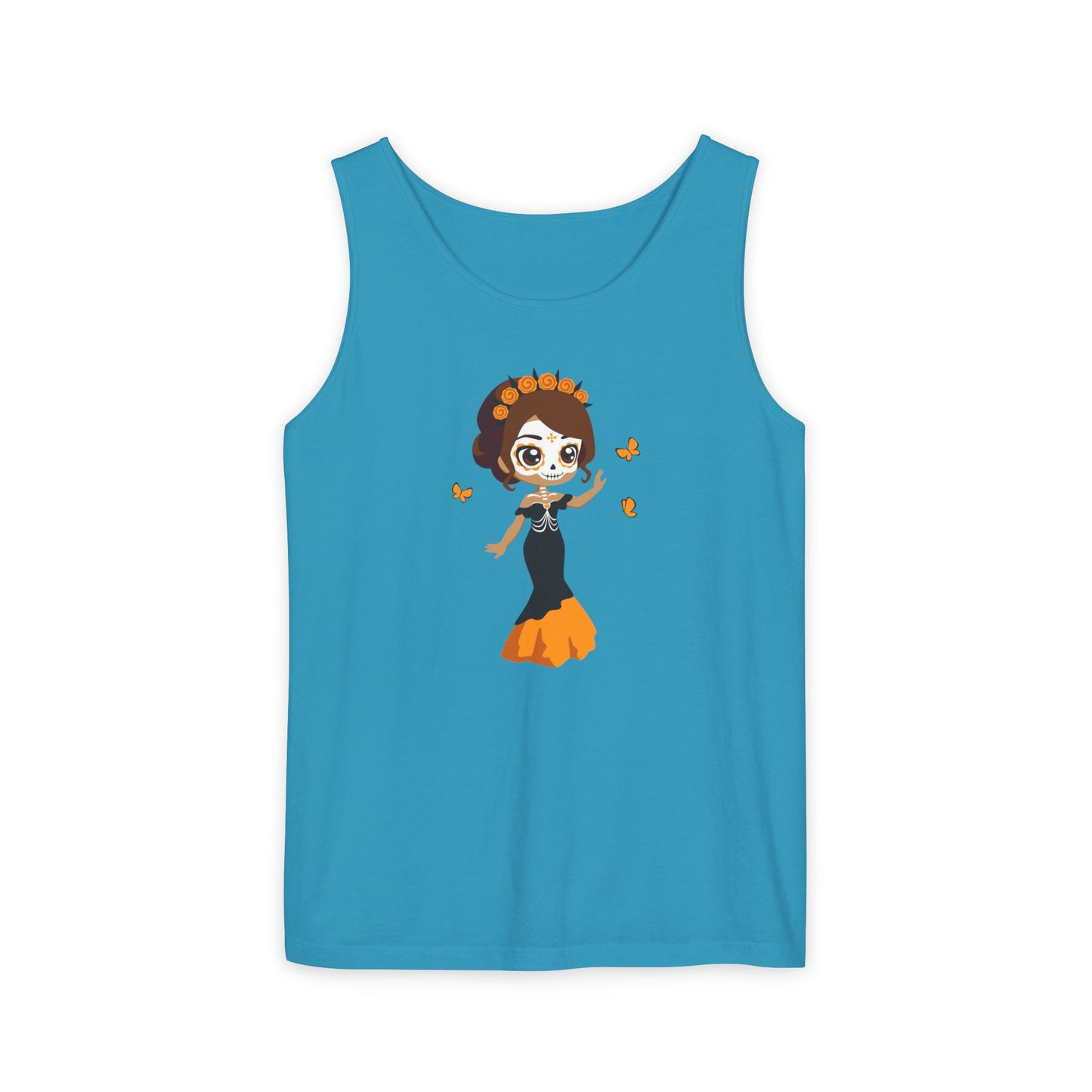Celebrate Life Tank Top, Unisex , Day of the Dead