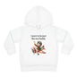 Whimsical Toddler Hoodie - I Want to Be Just Like My Daddy, Kids Pullover