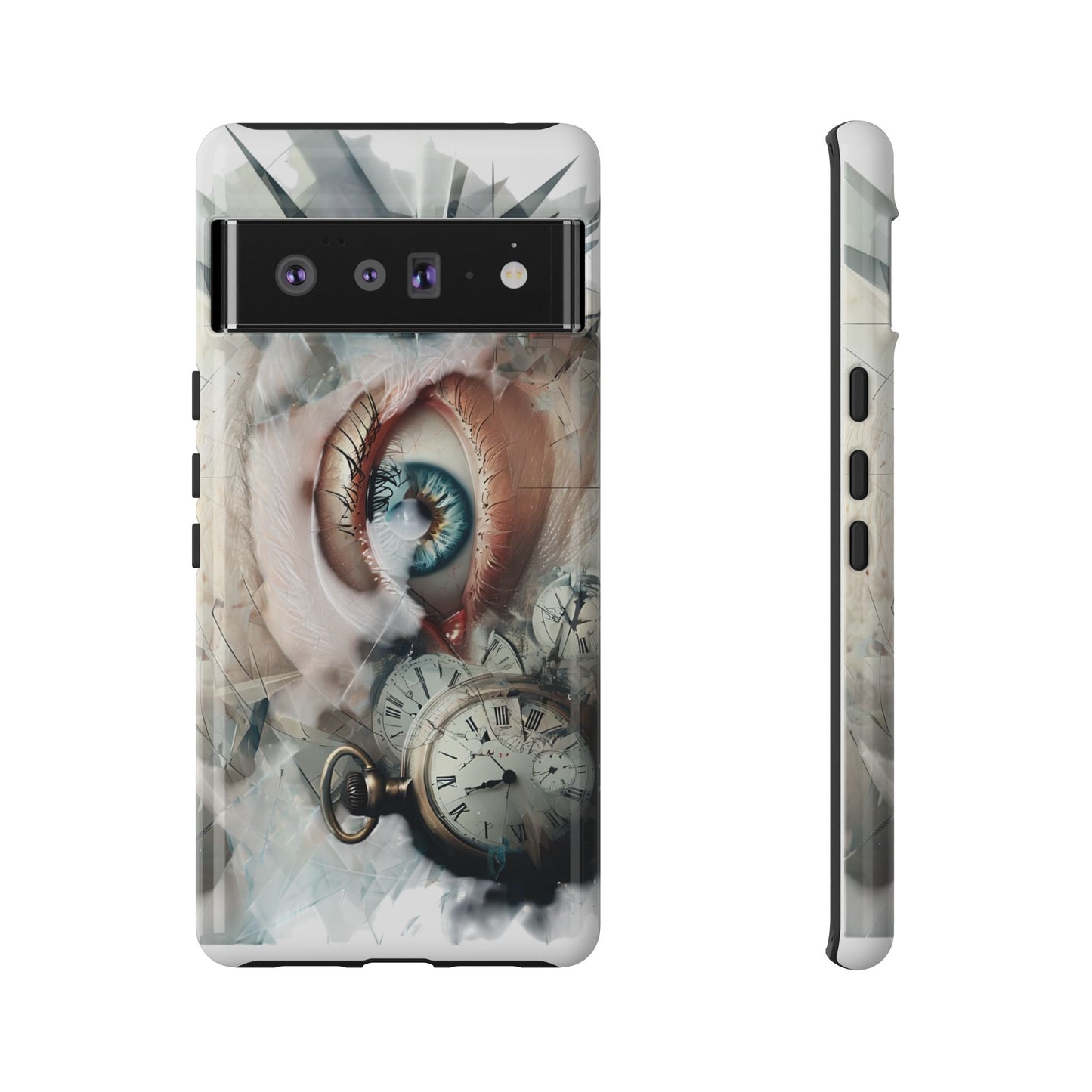Artistic Eye Phone Case, Unique Smartphone Cover, Whimsical Gift for Art Lovers, Trendy Tech Accessory, Birthday Present, Holiday Gift