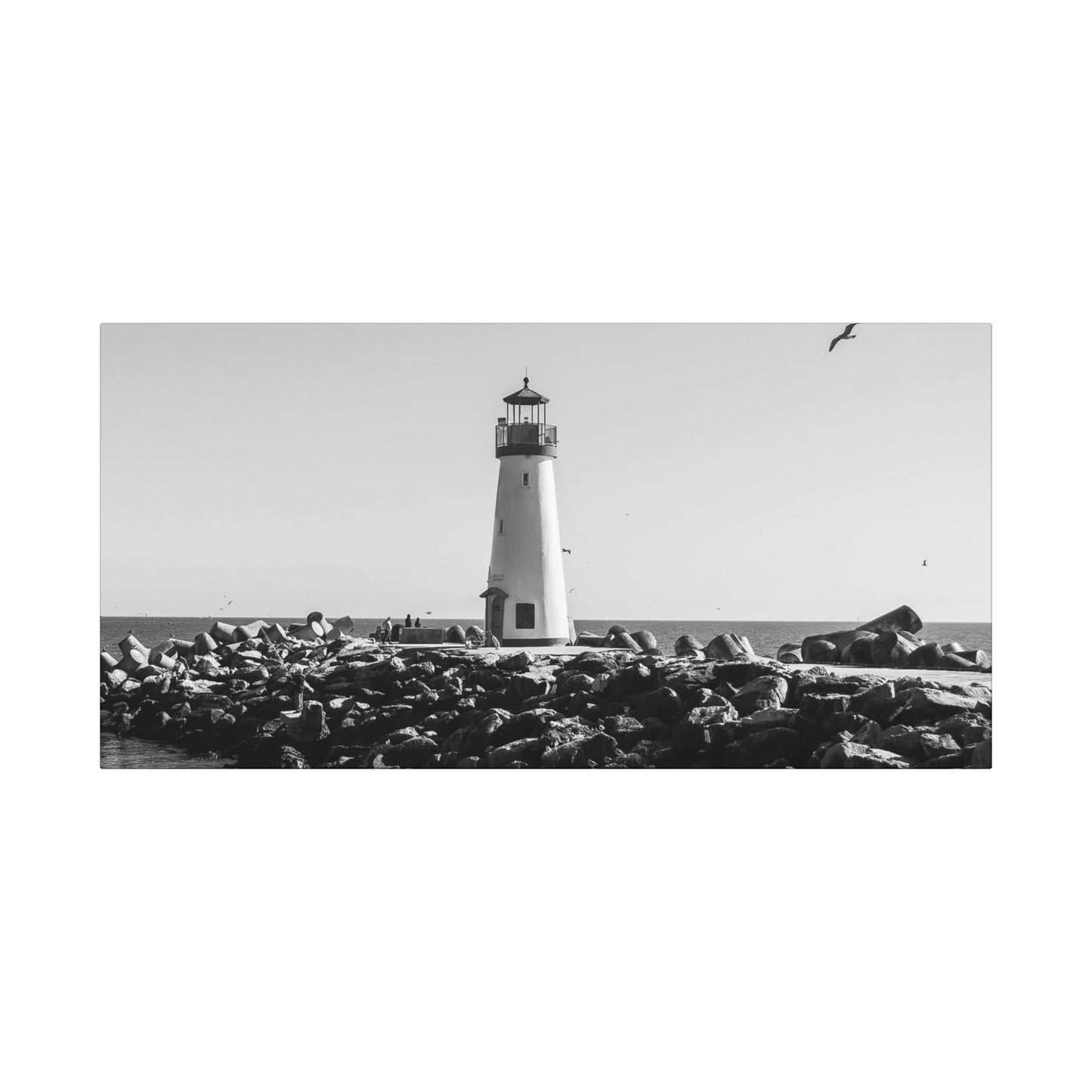 Matte Canvas, Stretched, 1.25" - Lighthouse