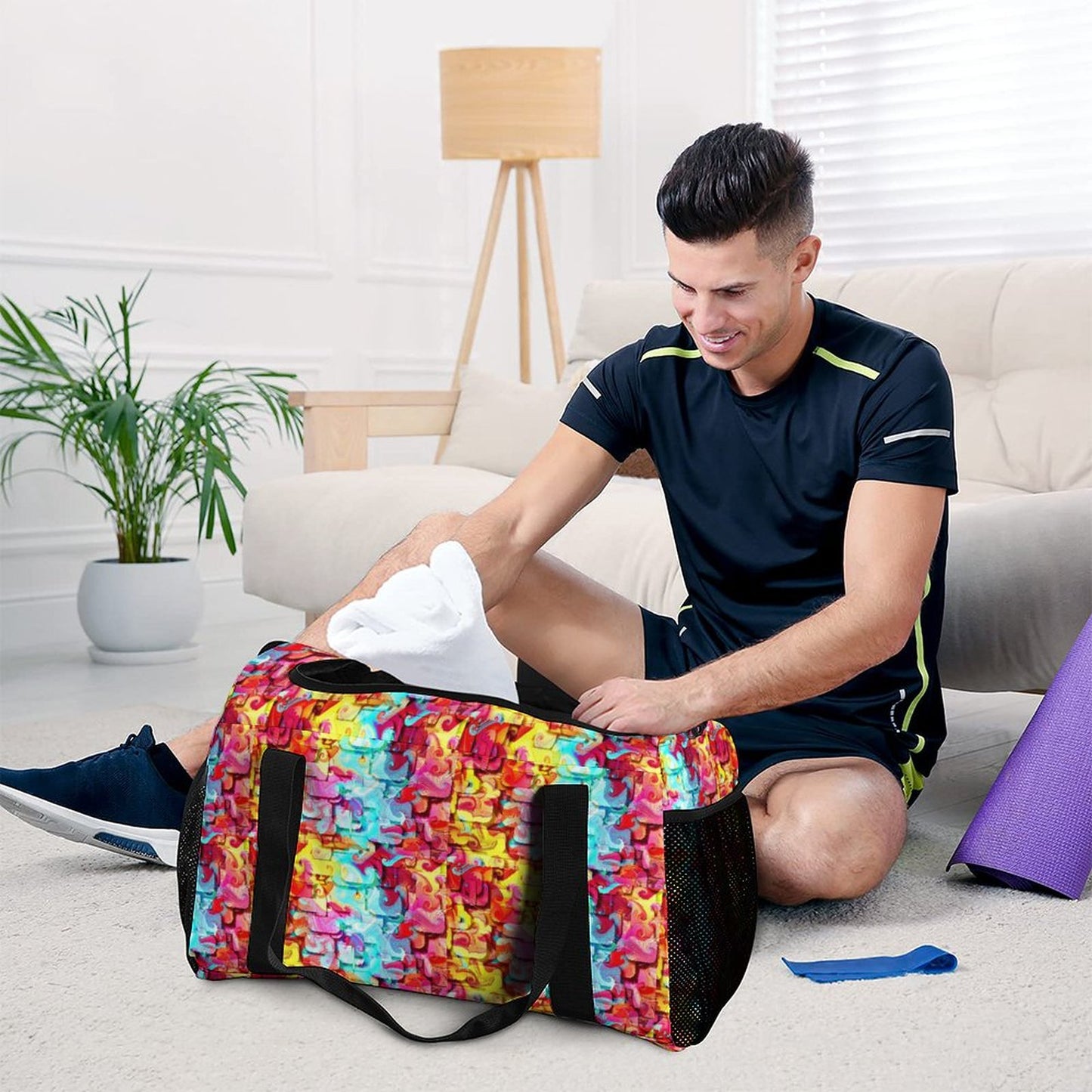 Travel Duffel Bag Bright colors