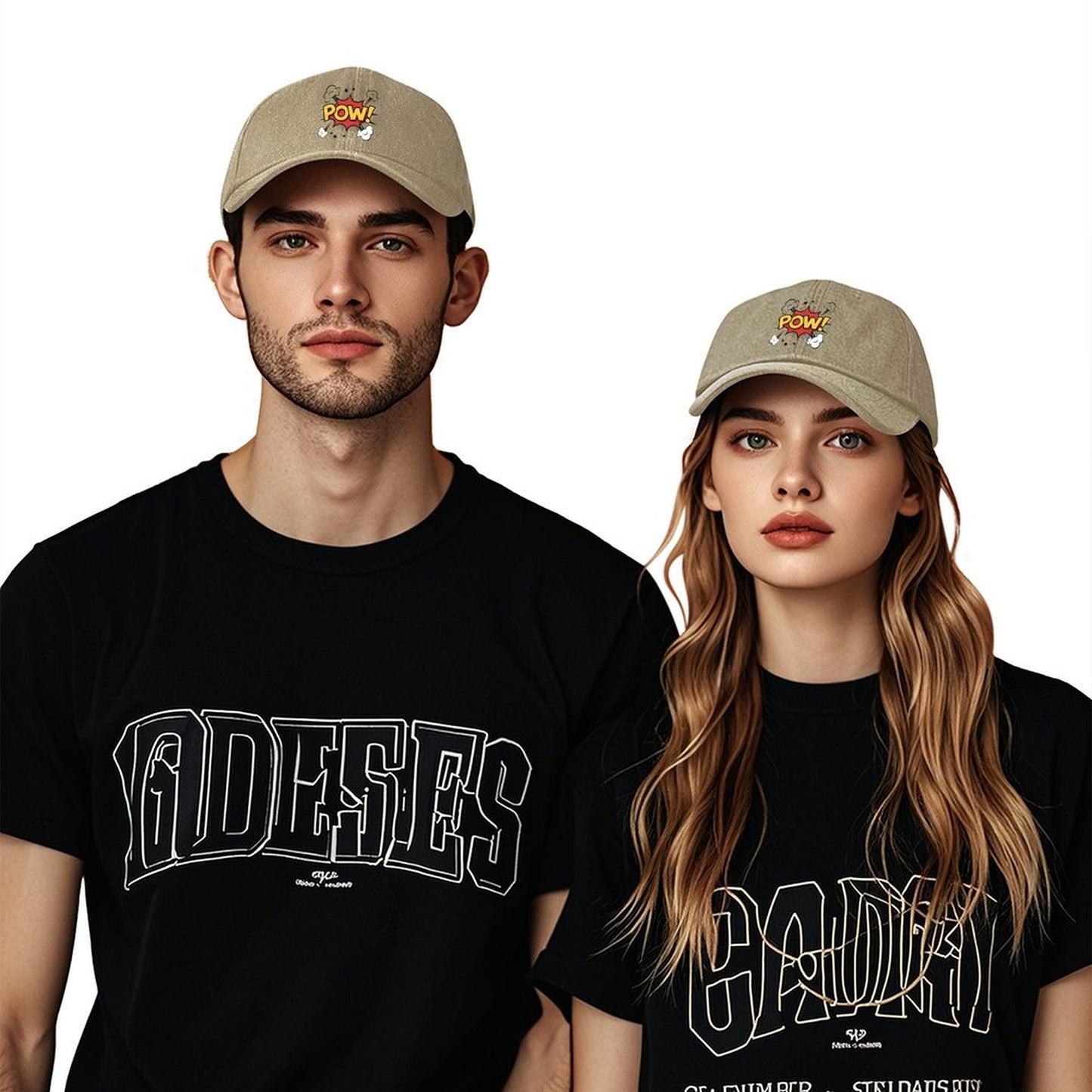 Cotton Vintage Washed Denim Baseball Cap