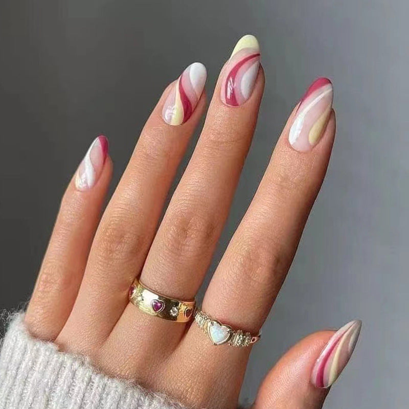Press on nails finished fake nail nail French nail false nails direct supply 365nails