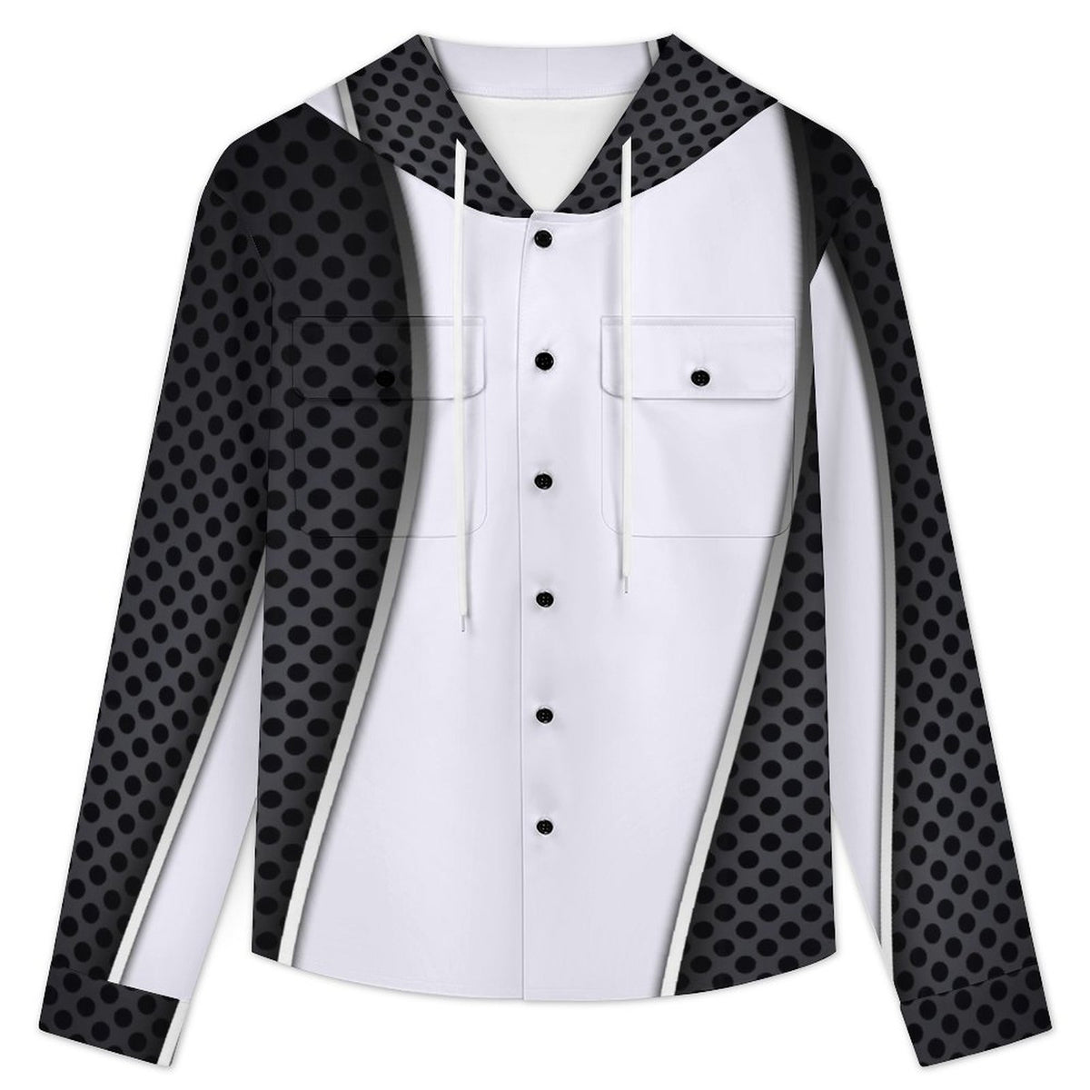 Custom Designed Long Sleeved Hooded Jacket