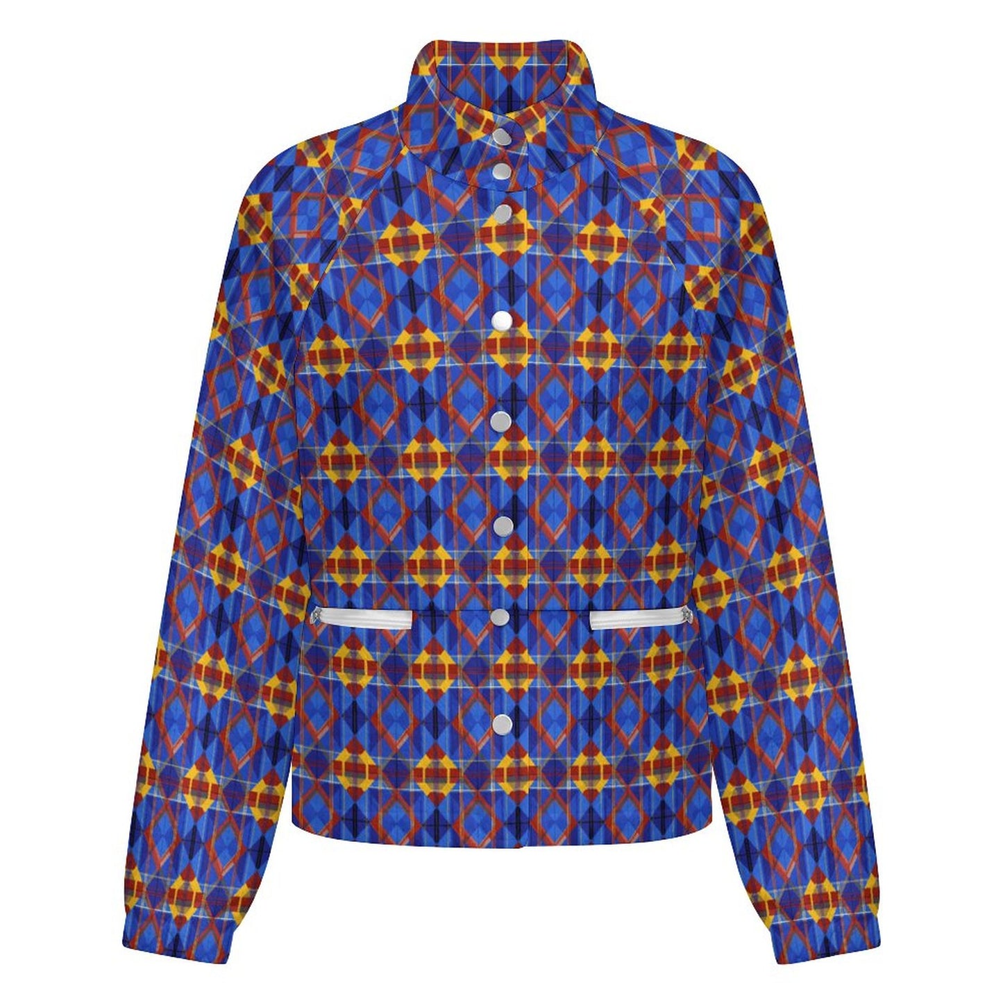 Women's Stand-Up Collar Fleece Jacket