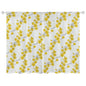 Sheer Curtain White and Yellow