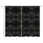 Sheer Curtain Black