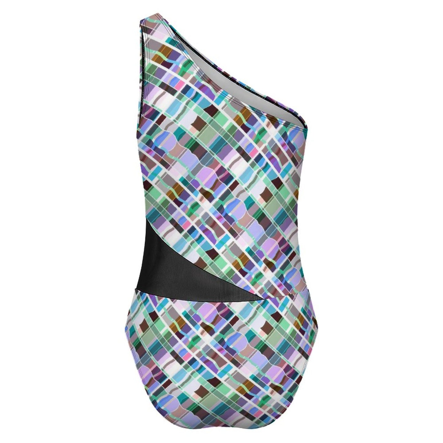 Mesh One-Piece Swimsuit