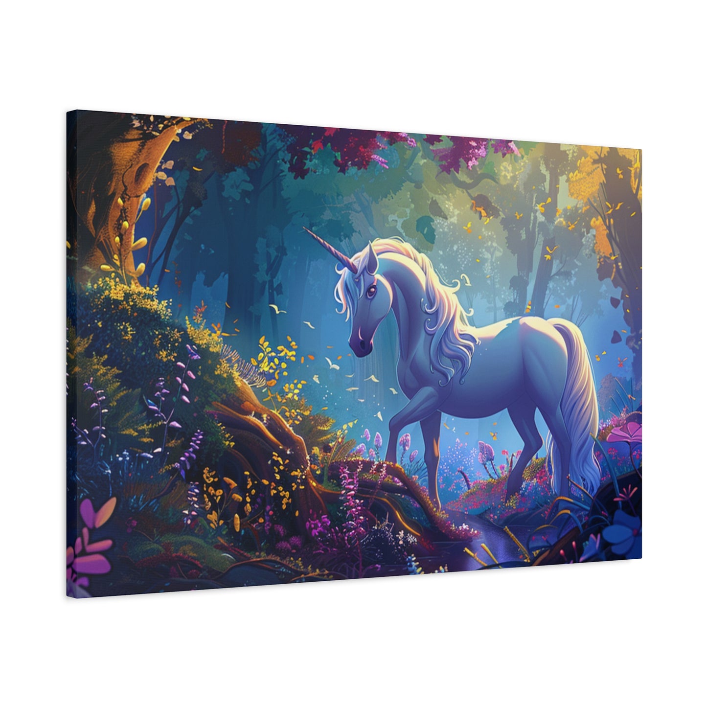 Matte Canvas, Stretched, 1.25" - Unicorn