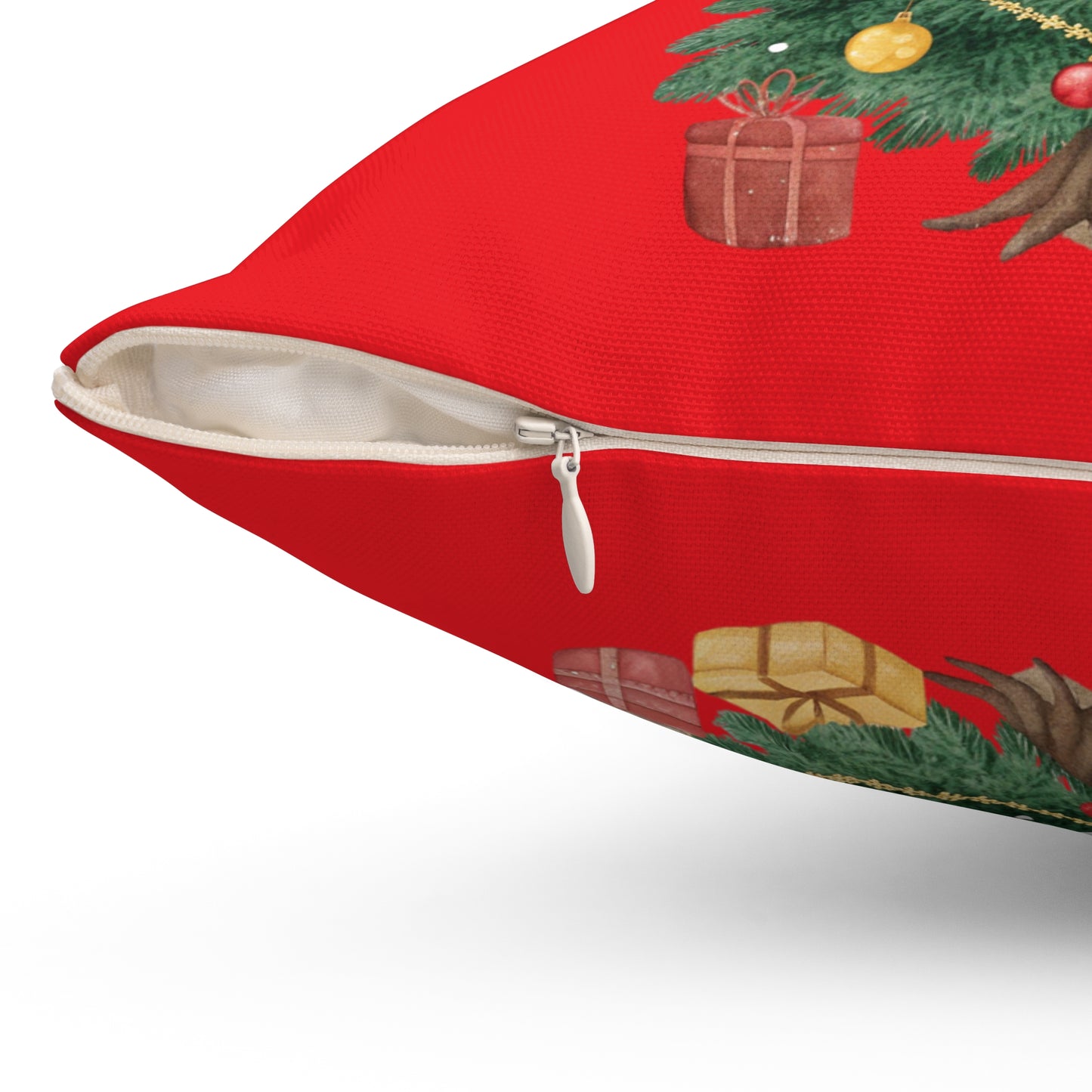 Christmas Tree Pillow, Festive Home Decor, Holiday Decoration, Cozy Couch Cushion, Merry Christmas Gift