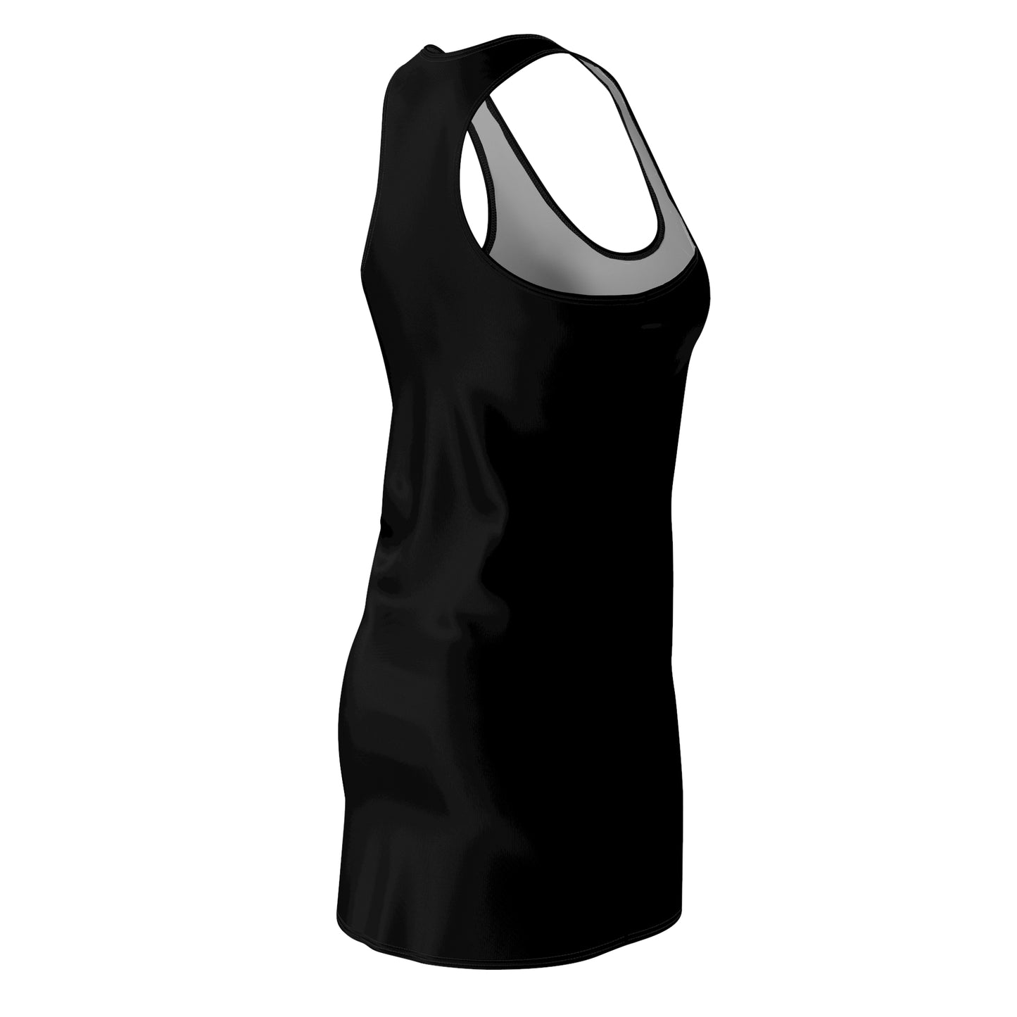 Retro Vibes Women's Racerback Dress, Trendy Summer Dress, Perfect for Festivals, Casual Wear, Birthday Gift, Vacation Outfit