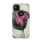 Rose Phone Case – Tough Cases, Floral Phone Cover, Gift for Her, Minimalist Design, Nature Lover's Accessory, Birthday Gift Idea