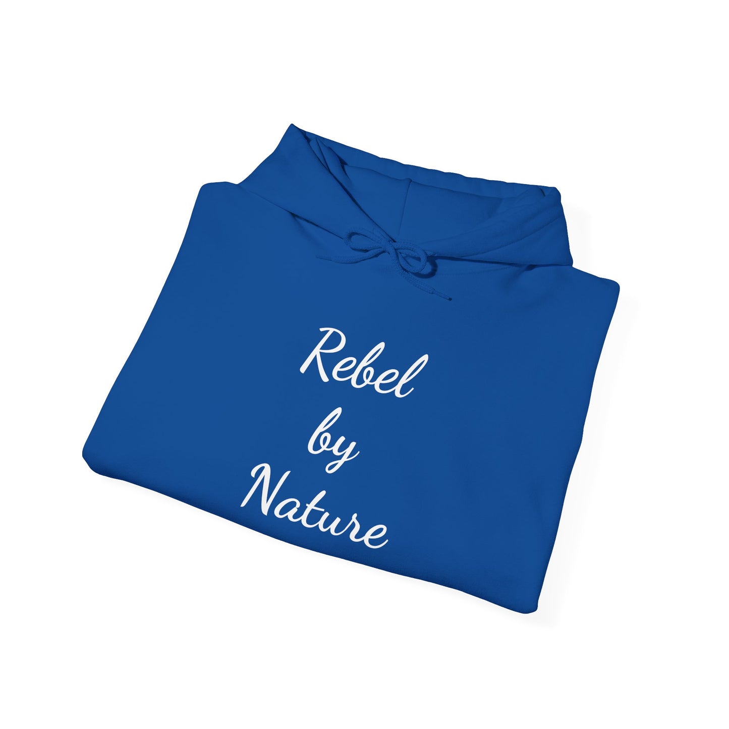 Rebel by Nature Hoodie - Unisex Heavy Blend Sweatshirt for Adventure Lovers