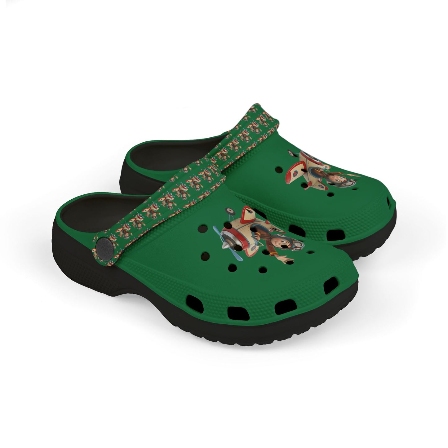 Kid's Fun Foam Clogs - Playful Aviation Theme, Lightweight Slip-On Shoes for Kids, Perfect for Summer Play, Beach Trips, and Outdoor [...]