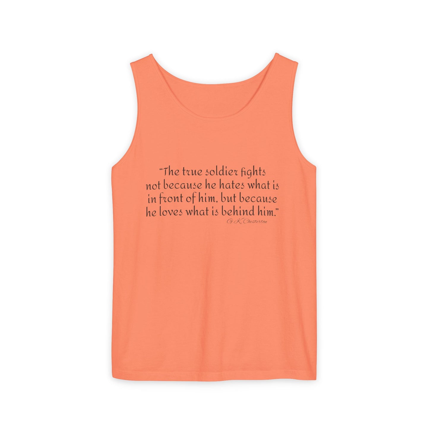 Inspirational Quote Tank Top for Men Women