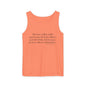 Inspirational Quote Tank Top for Men Women
