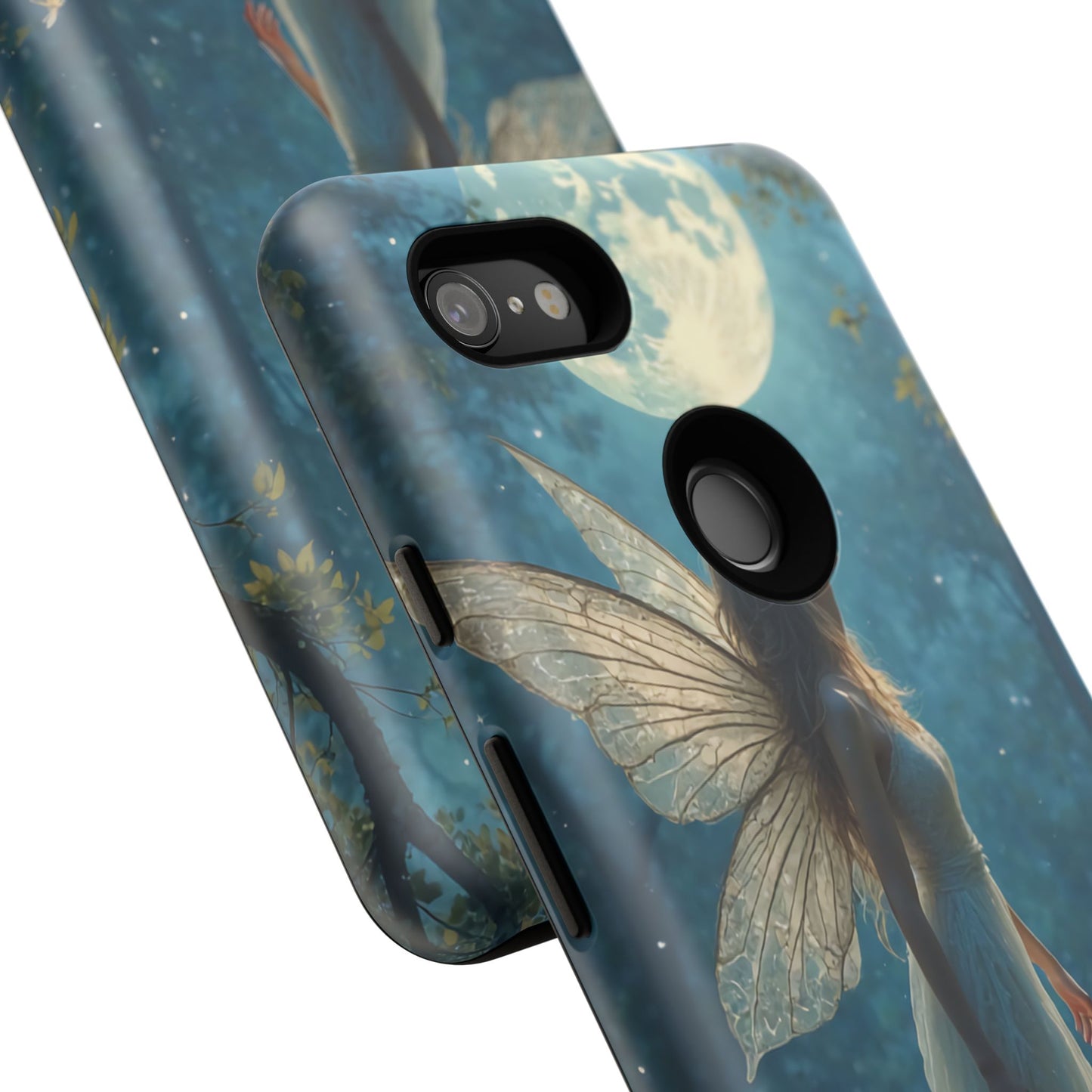 Fairy Moon Phone Case | Tough Cases for Nature Lovers, Fantasy Gift, Boho Phone Accessory, Ethereal Aesthetic, Magical Design