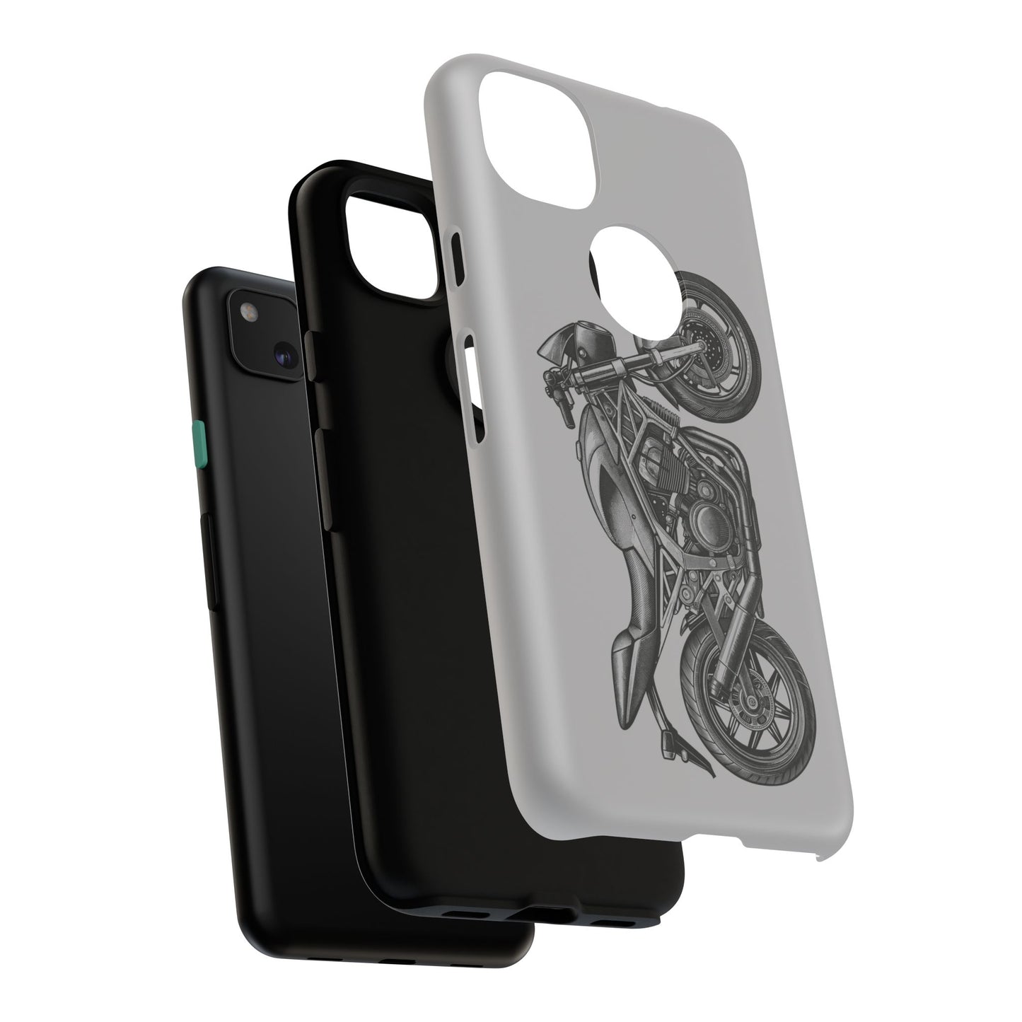 Motorcycle Phone Case - Tough Cases - Biker Gift, Motorcycle Lover, Custom Phone Cover, Unique Biker Accessory