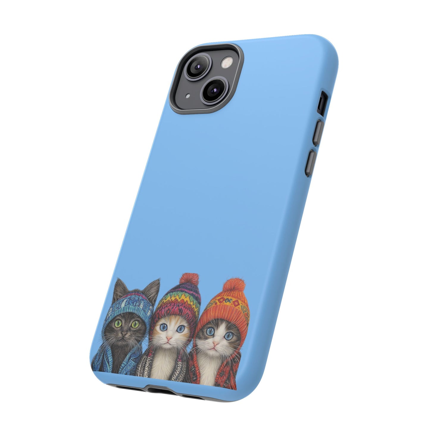 Cat-Themed Phone Case, Cute Cat Cases for Cat Lovers, Gifts for Cat Owners, Fun Cat Accessories, Holiday Present for Pet Lovers