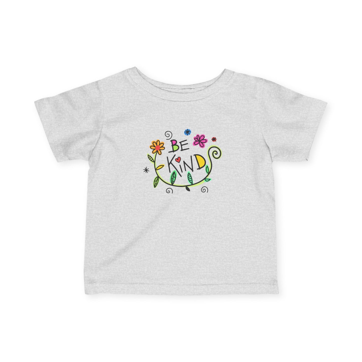 Be Kind Infant Tee, Cute Baby Shirt, Toddler Gift, Nursery Outfit, Rainbow Tee, Kids' Shirt