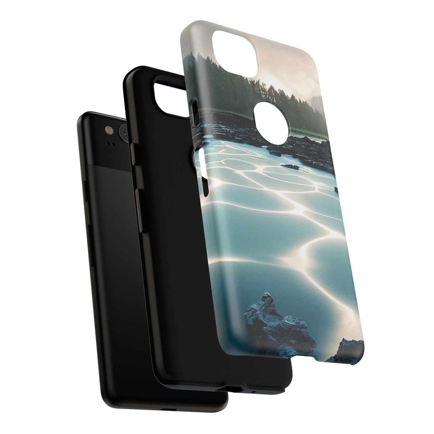 Nature-Inspired Phone Case, Tough Cases for Nature Lovers, Durable Phone Cover, Outdoor Vibe, Unique Gift for Travelers, Eco-Friendly Design