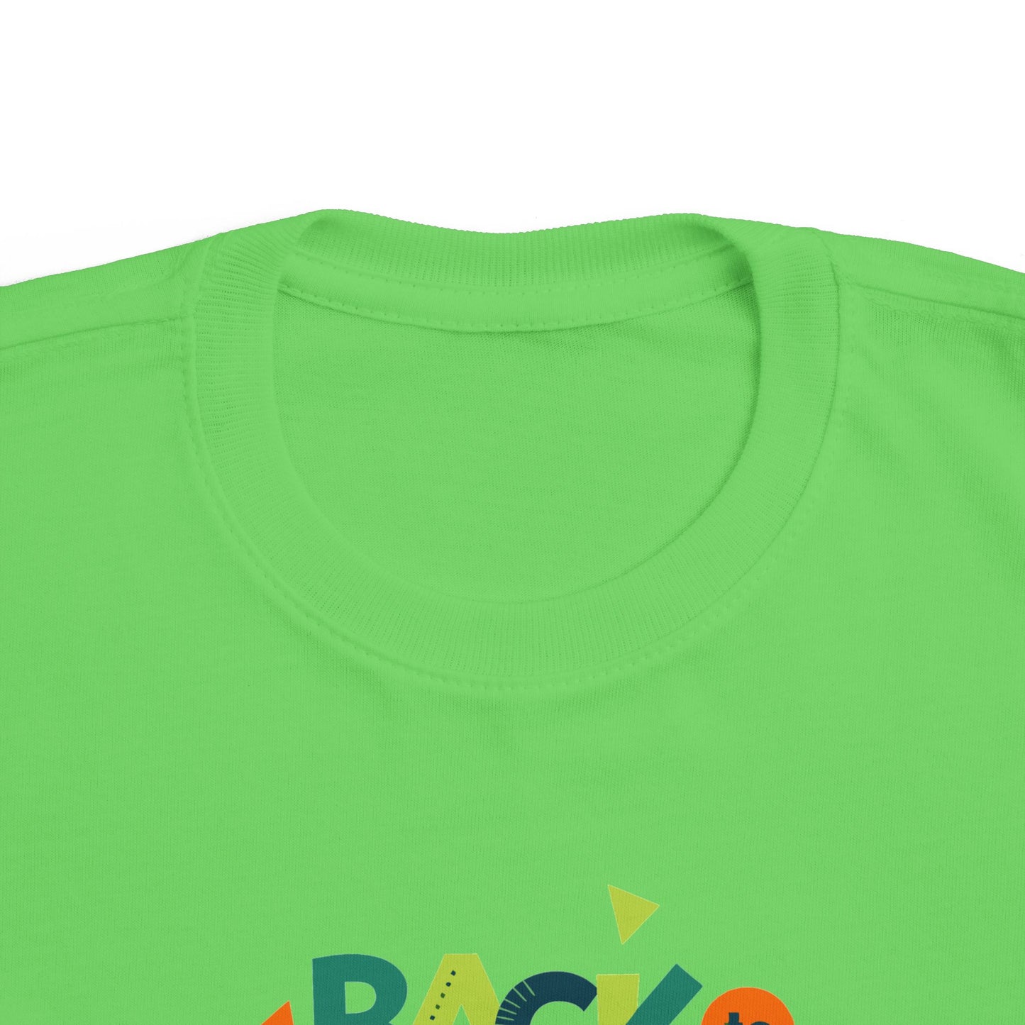 Colorful Toddler Tee - Perfect for Back to School, Kids' Birthday Gift, Playdates, Everyday Wear, Print Your Way