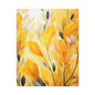 Gorgeous Yellow Matte Canvas Art Print, Stretched, 1.25"