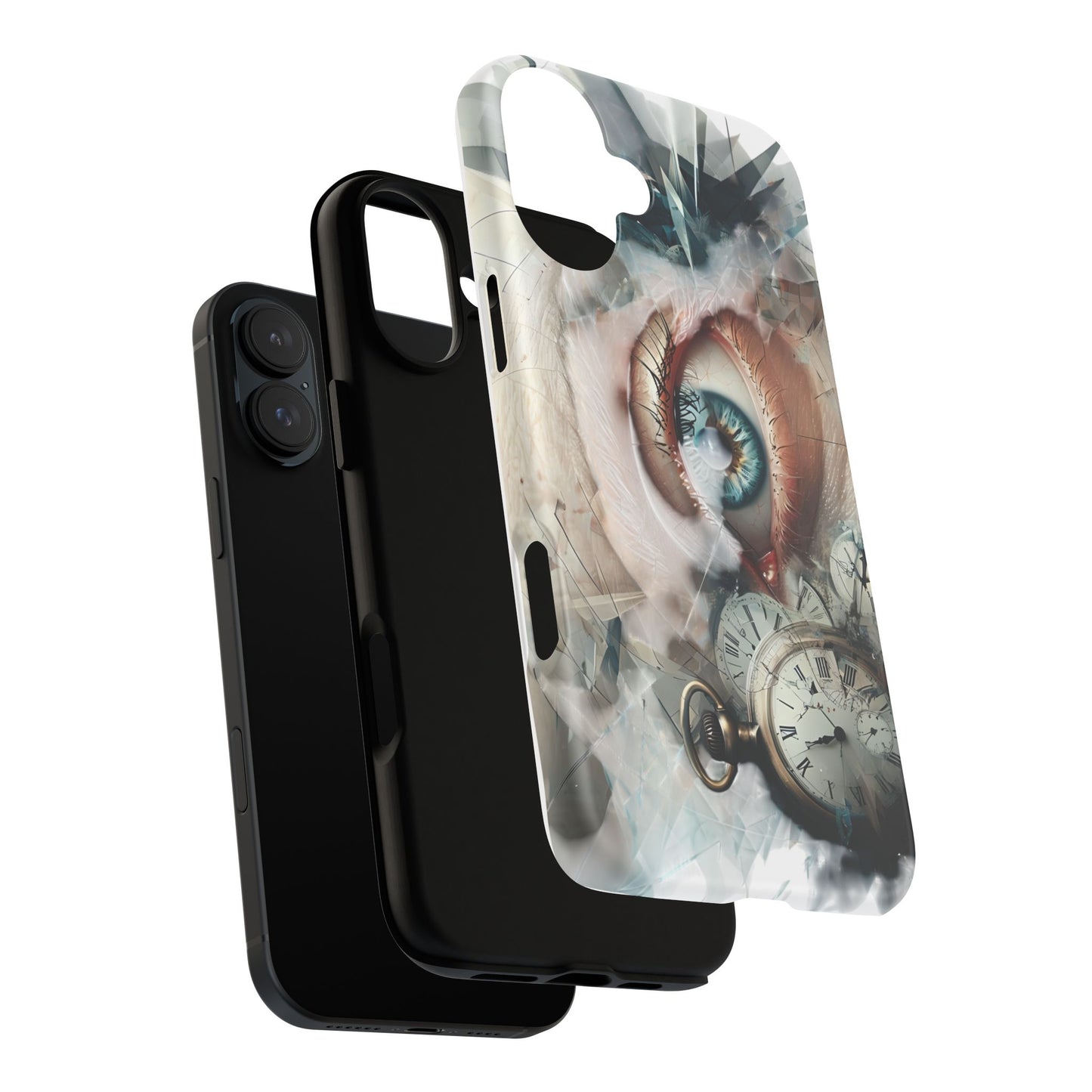 Artistic Eye Phone Case, Unique Smartphone Cover, Whimsical Gift for Art Lovers, Trendy Tech Accessory, Birthday Present, Holiday Gift