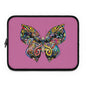 Colorful Butterfly Laptop Sleeve for Women, Boho Tech Case, Laptop Bag, Gift for Students, Mother's Day, Colorful Design