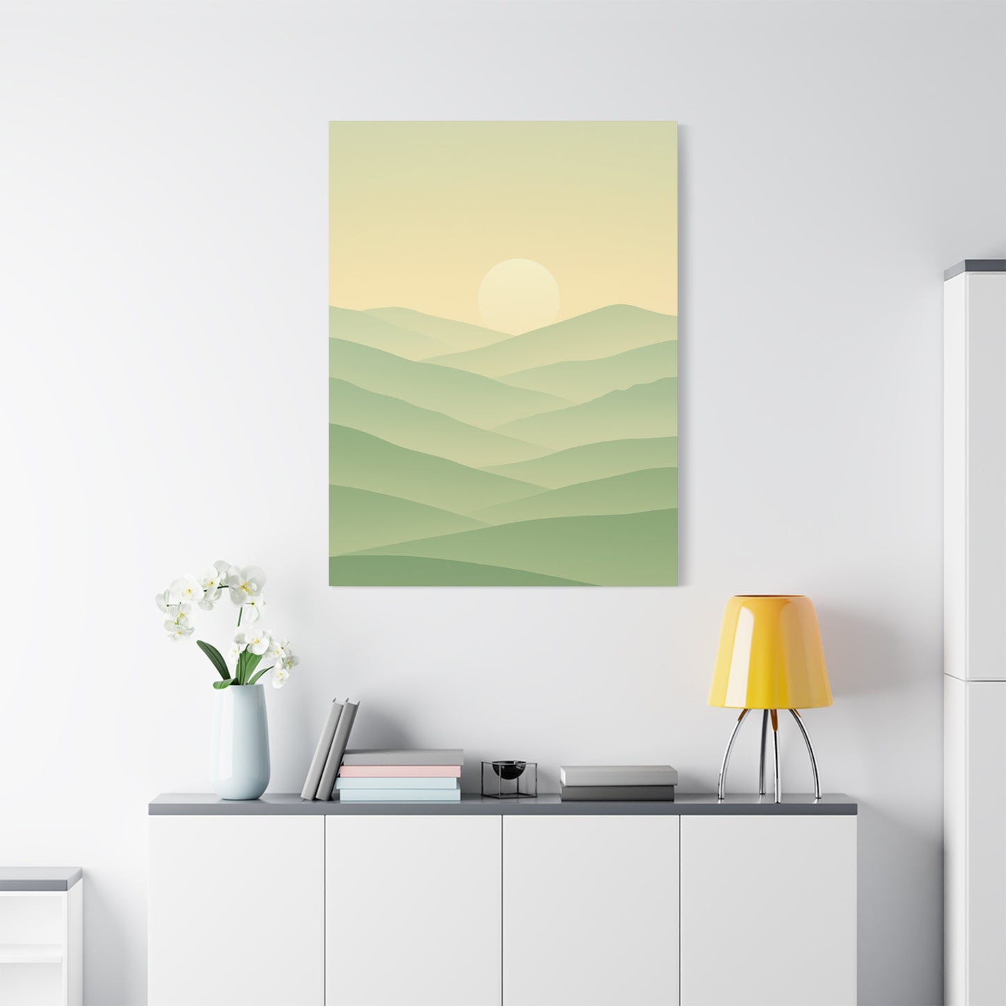 Matte Canvas, Stretched, 1.25" Sunset or Sunrise