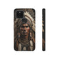 Native American Art Phone Case, Strong Culture Design, Unique Gift for Him or Her, Tough Cases, Customizable Protector, Tribal Style