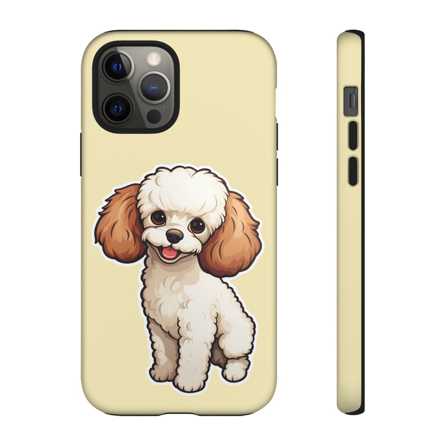 Cute Dog Phone Case, Pet Lover Gift, Custom Phone Cover, Cartoon Dog Case, Durable Phone Accessory