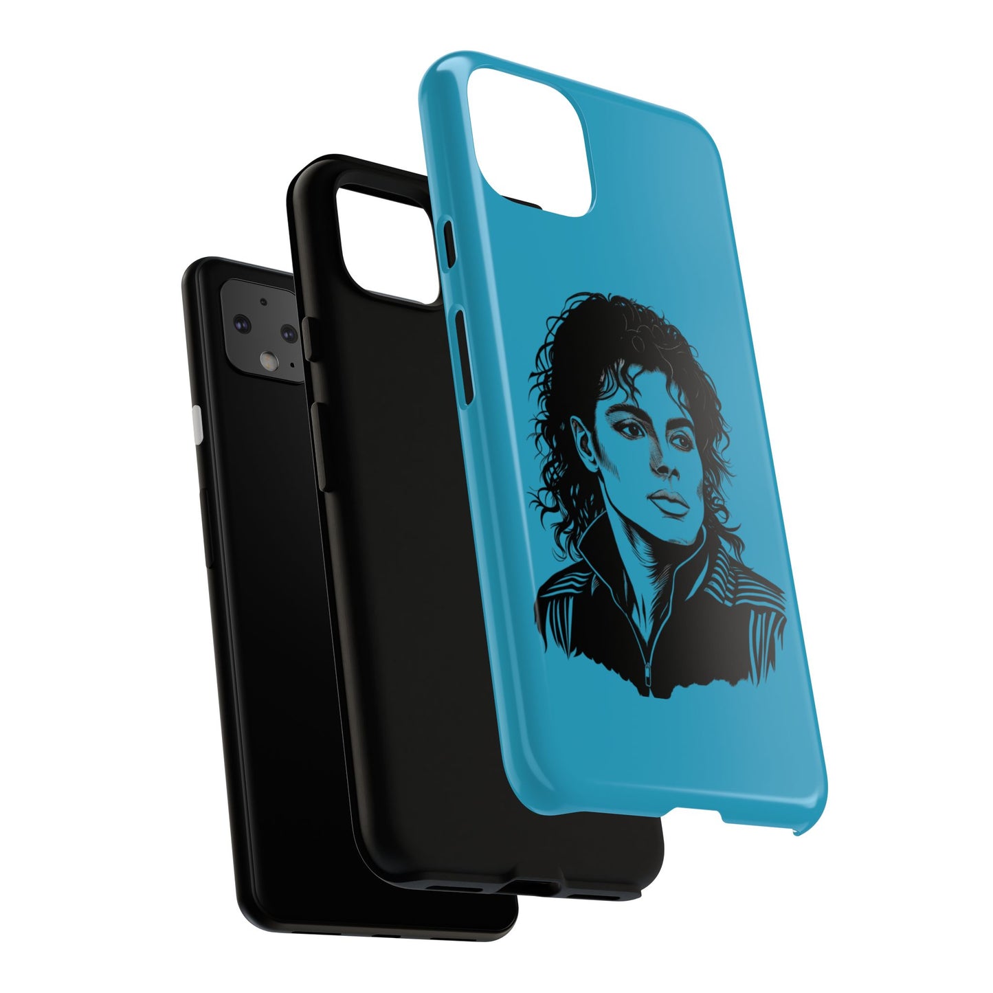 Michael Jackson Phone Case - Tough Cases, Pop Music Gifts, Retro Art, Unique Phone Accessories, Vintage Design