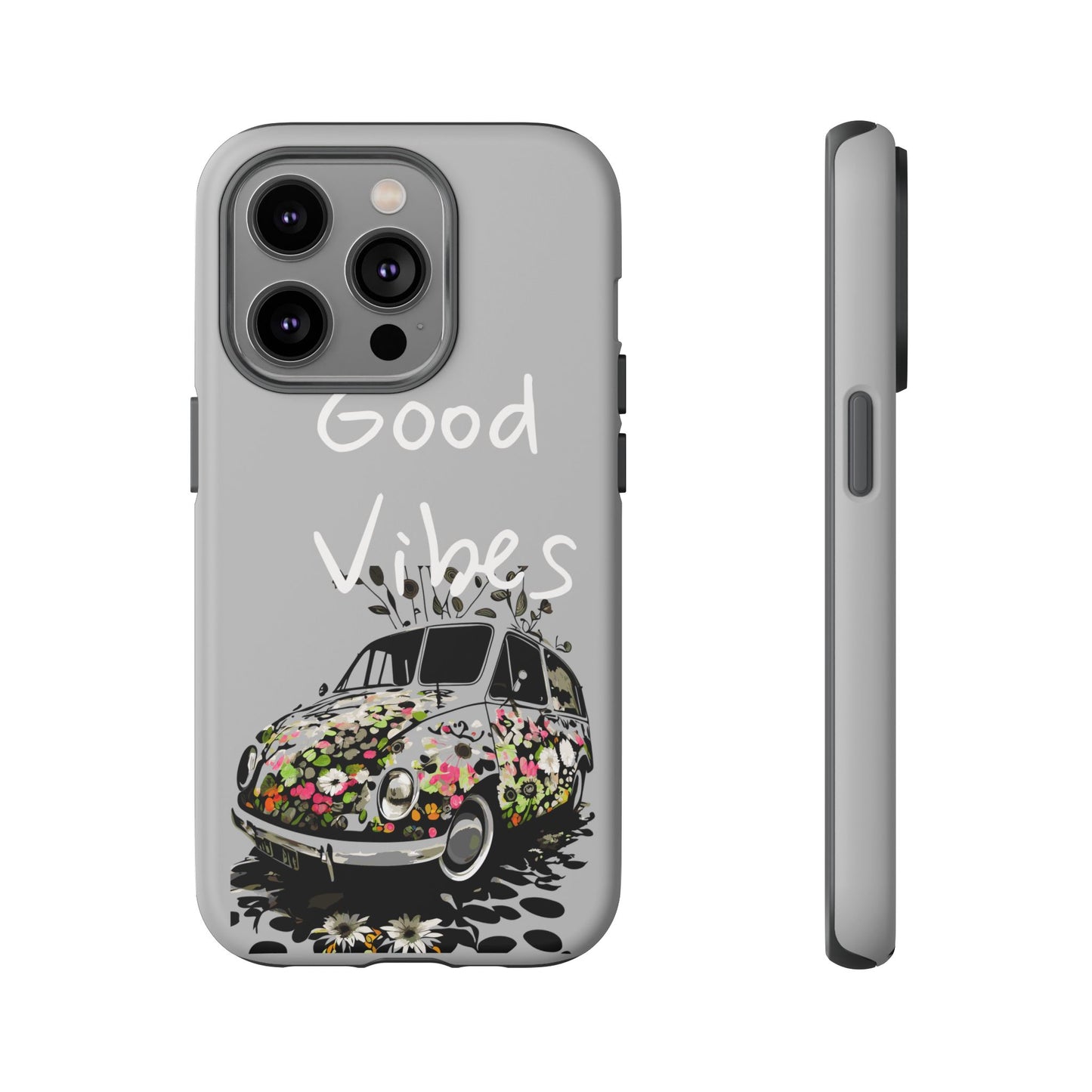 Floral Phone Case | Good Vibes, Phone Accessories, Gift for Her, Trendy Tech, Summer Vibes, Birthday Gift