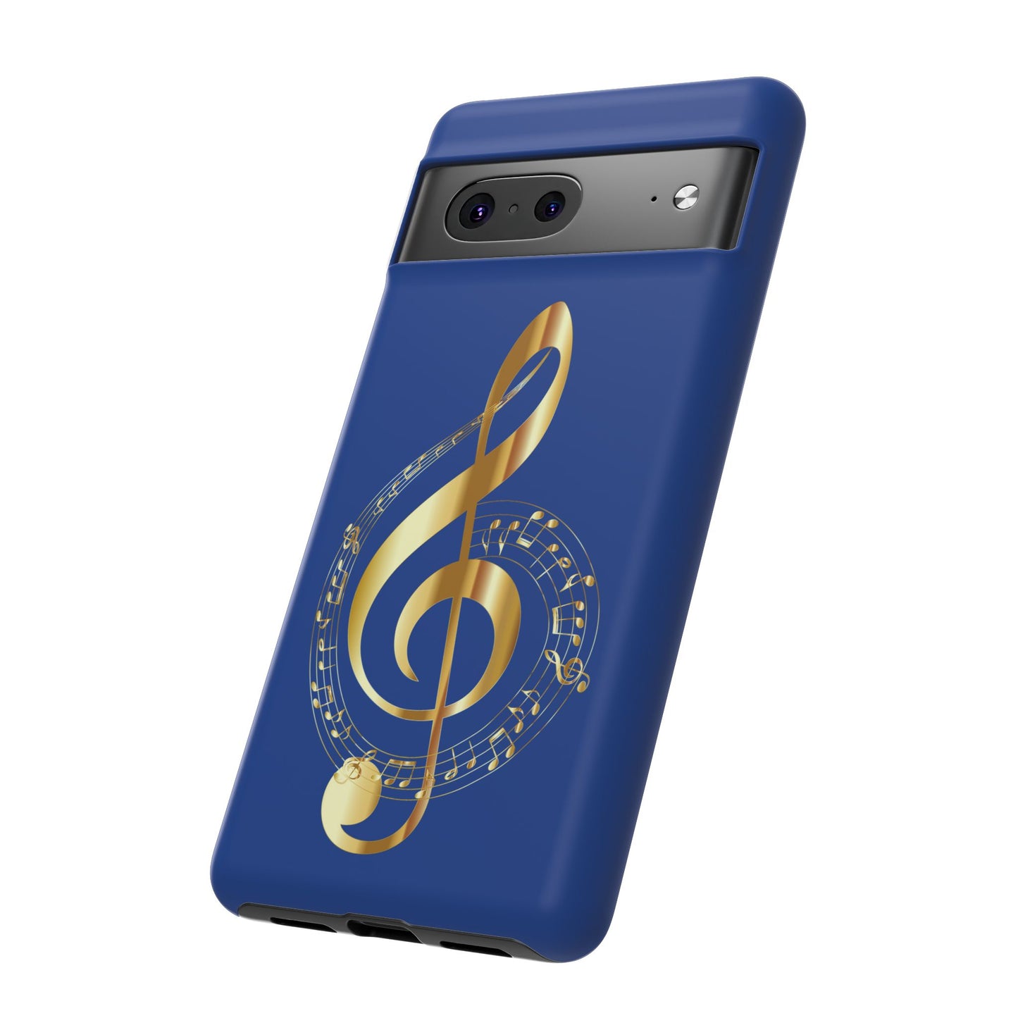 Tough Cases Blue and Gold Musical Note