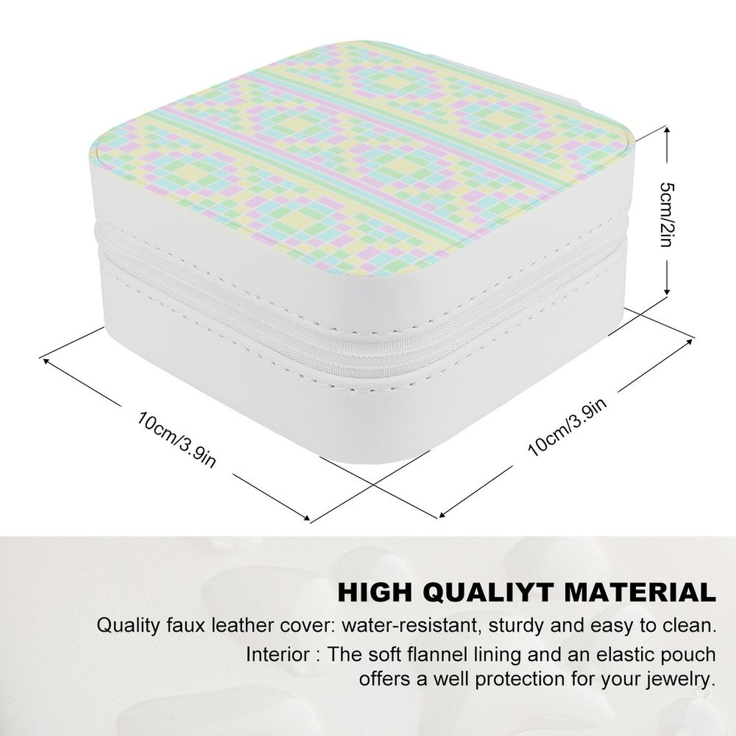 PU Portable Travel Jewellery Box