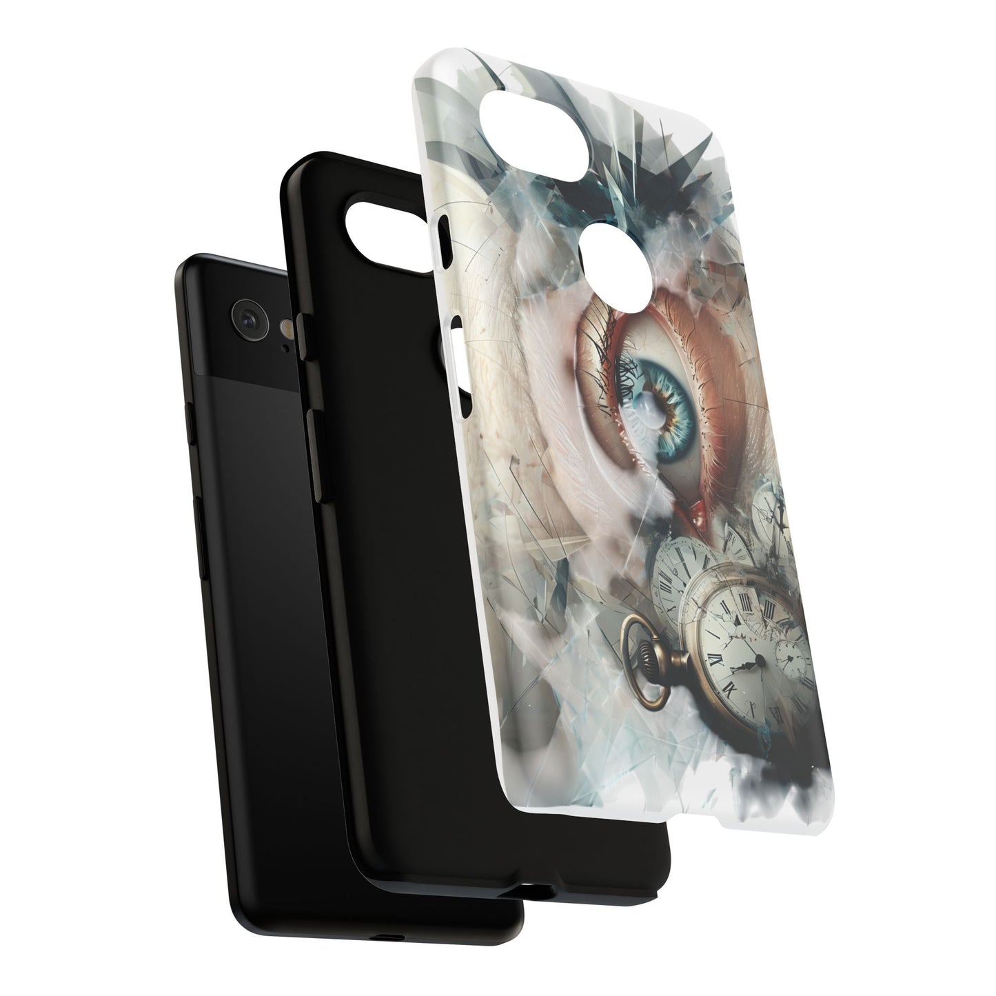 Artistic Eye Phone Case, Unique Smartphone Cover, Whimsical Gift for Art Lovers, Trendy Tech Accessory, Birthday Present, Holiday Gift