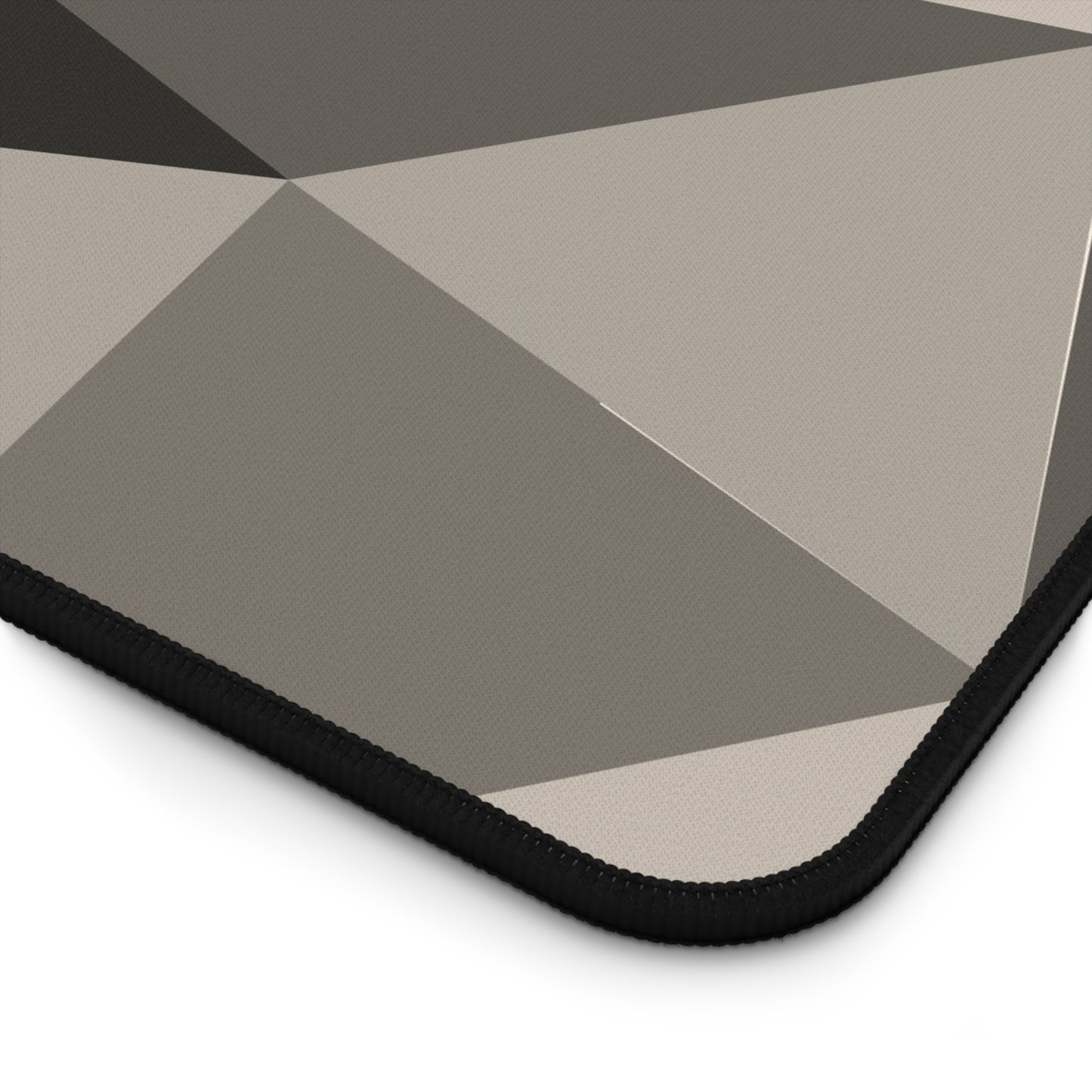 Geometric Desk Mat - Modern Workspace Decor, Office Desk Accessories, Stylish Mouse Pad, Home Office Gift, Minimalist Desk Decor