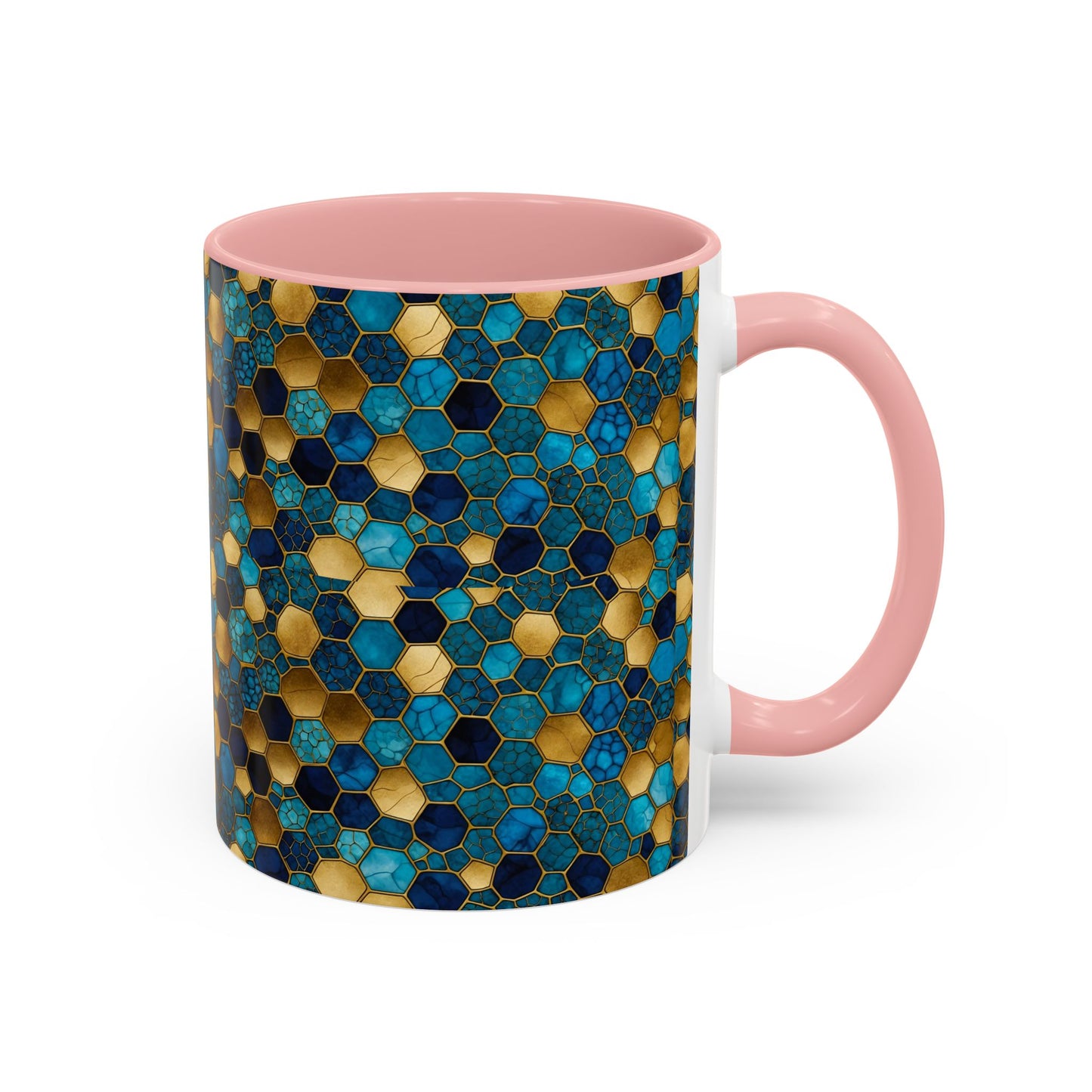 Textured Geometric Accent Coffee Mug, Unique Coffee Cup, Home Decor, Gift for Coffee Lovers, Modern Kitchenware