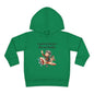 Whimsical Toddler Hoodie - I Want to Be Just Like My Daddy, Kids Pullover