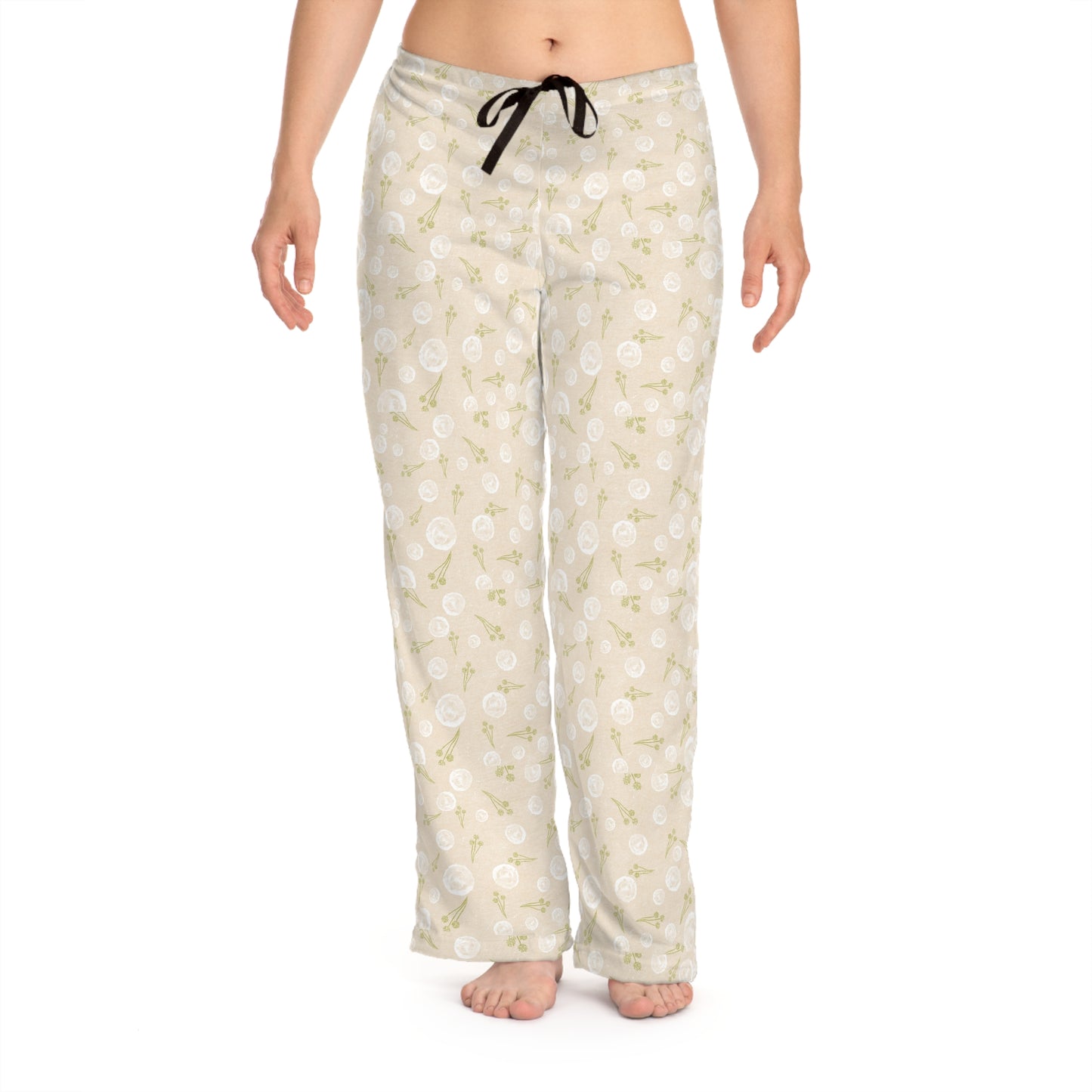 Floral Women's Pajama Pants - Cozy Relaxation, Sleepwear, Gifts for Her, Lounge Pants, Spring Style, Floral Design
