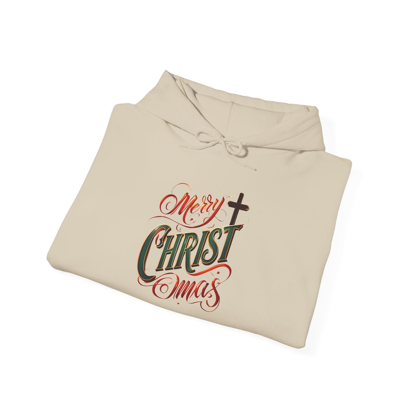 Merry Christmas Hoodie, Cozy Unisex Sweatshirt for Holiday Gatherings, Festive Gift Idea for Him/Her, Winter Apparel, Christmas Sweater