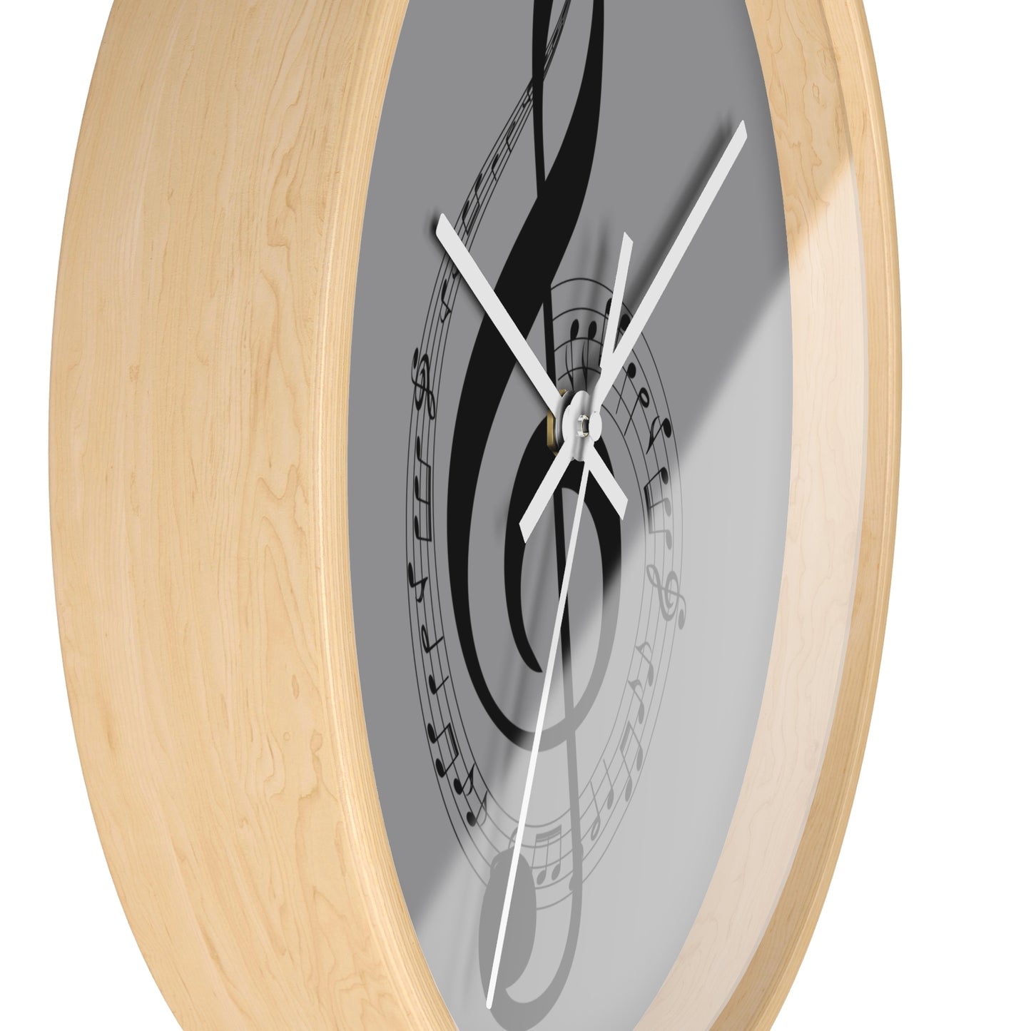 Musical Notes Wall Clock, Perfect Gift for Musicians, Home Decor