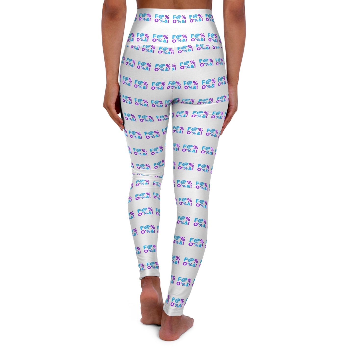 Fun Colorful High Waisted Yoga Leggings