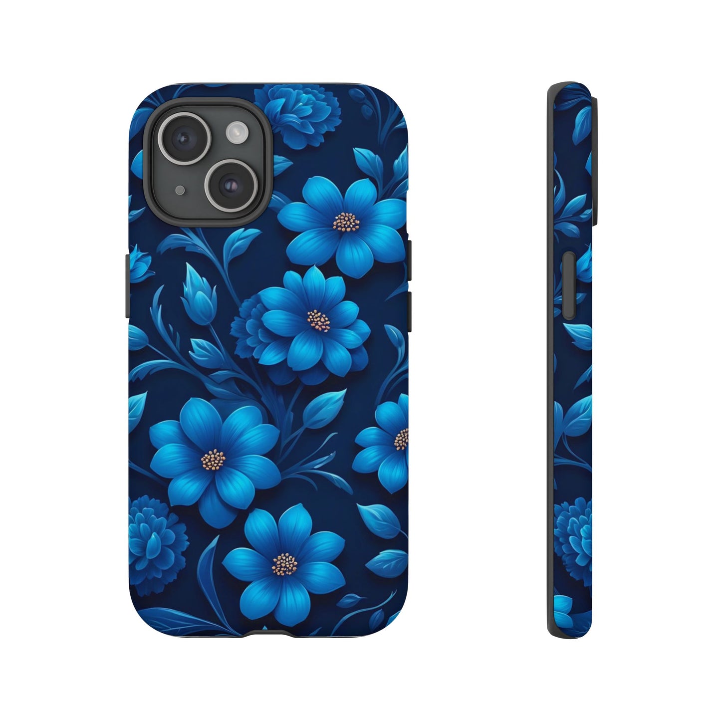 Tough Cases: Floral iPhone Case, Vibrant Phone Cover, Flower Patterned Case, Protective Floral Design, Spring Gift Idea