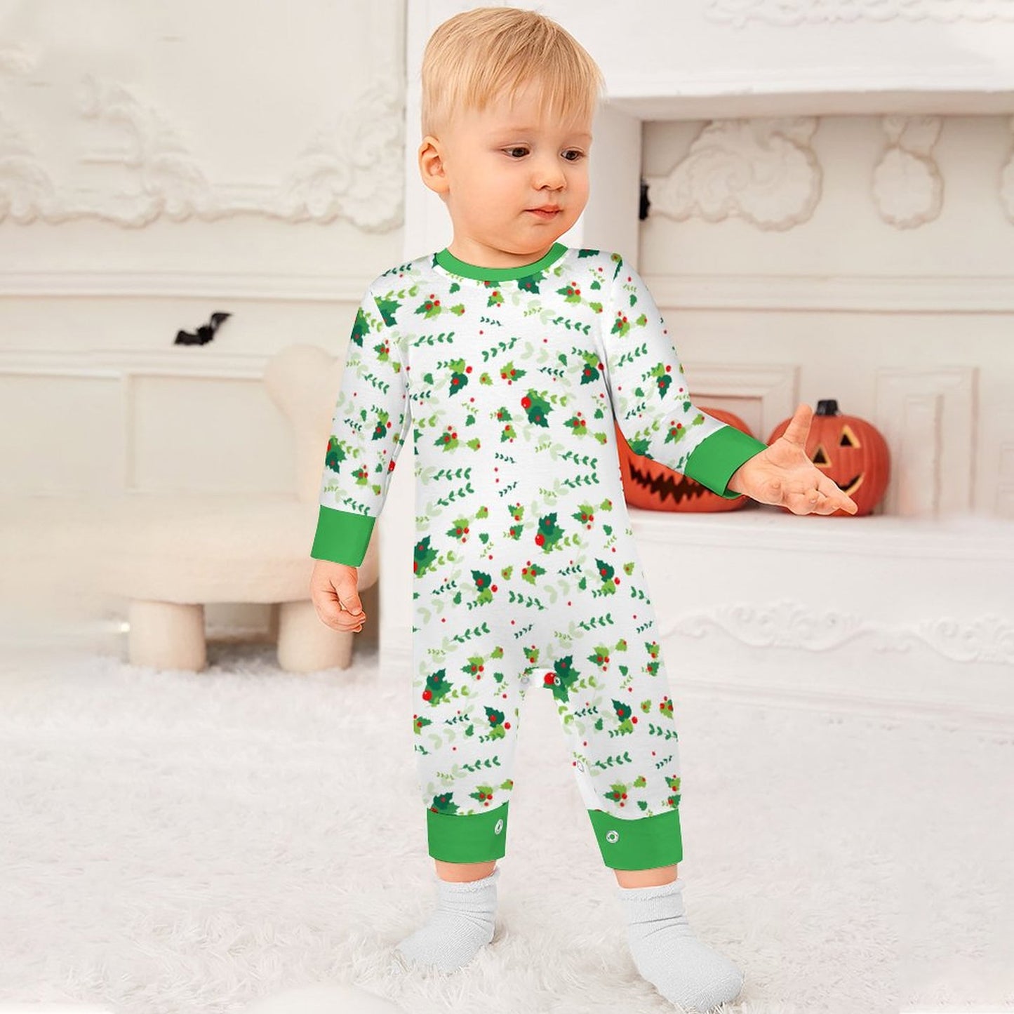 Christmas Theme Baby Romper